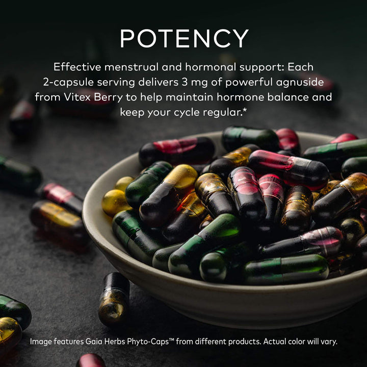 Gaia Herbs Vitex Berry, Chasteberry, Hormone Balance fo