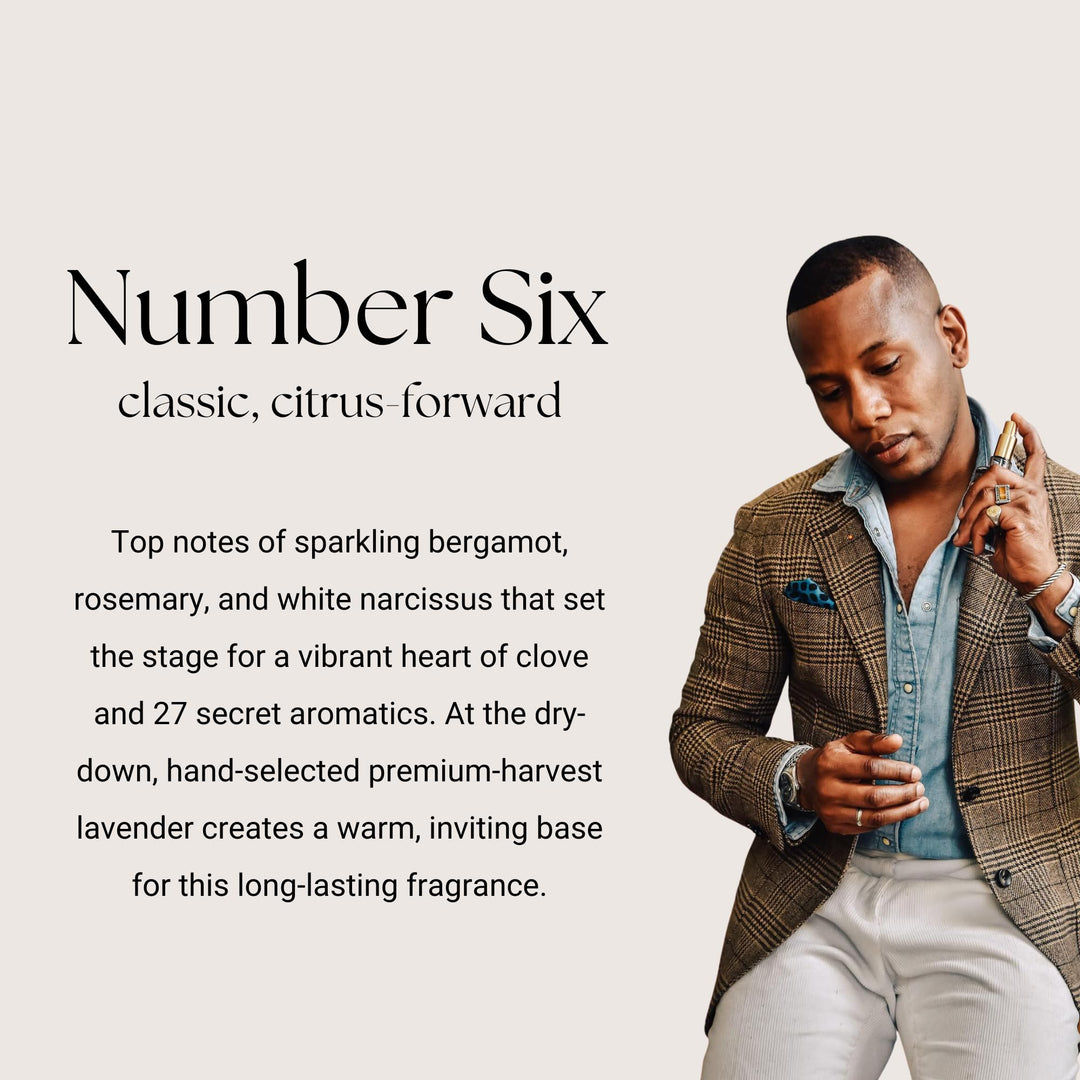 Men&#39;s Number Six Cologne Spray