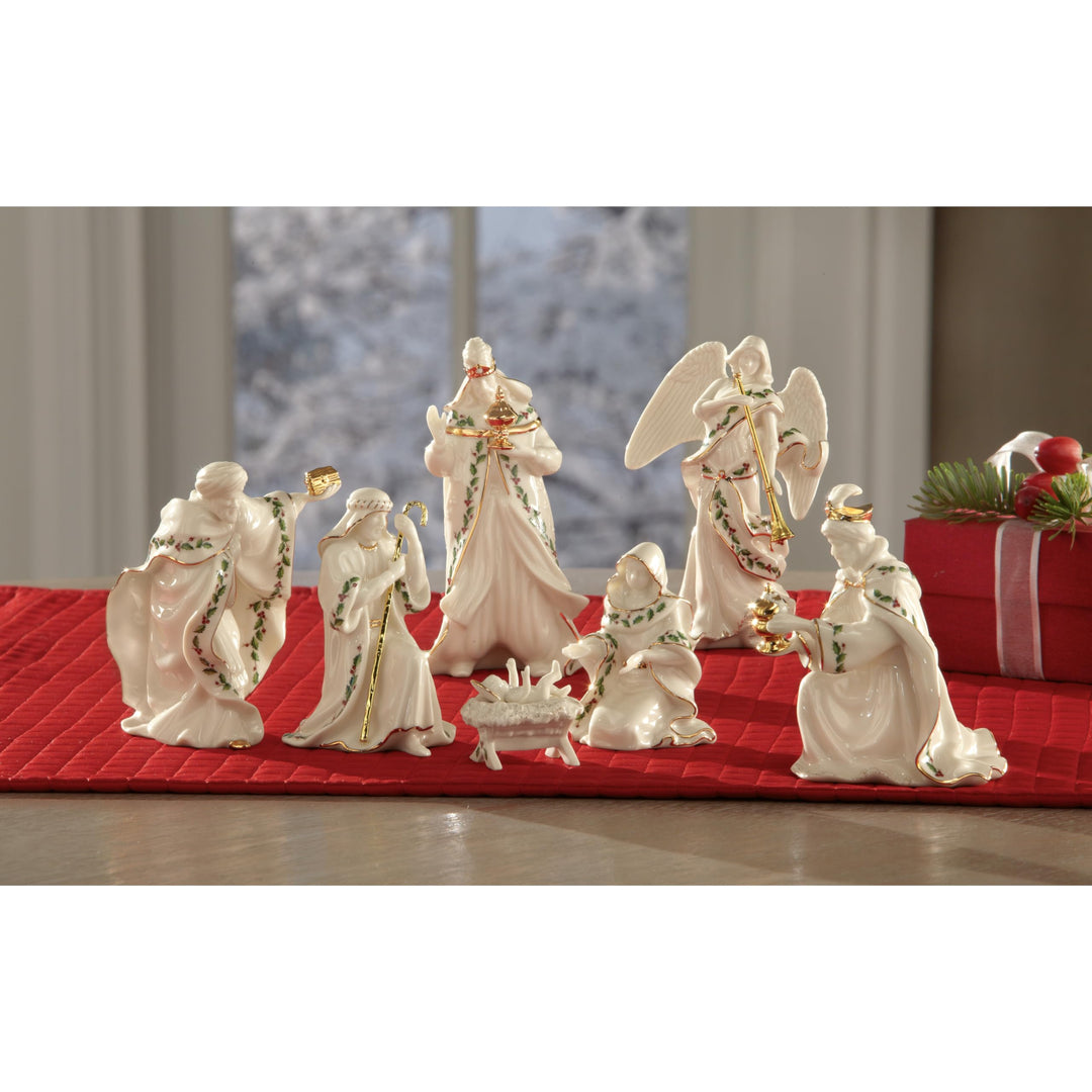 Lenox 806053 Holiday Mini Nativity Set, 1.60 LB, Ivory,