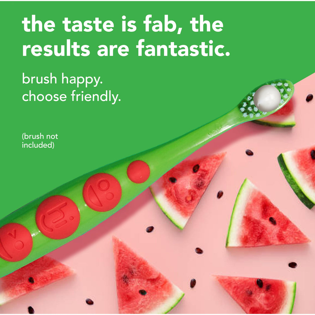 hello Fresh Watermelon Fluoride Free Kids Toothpaste, 4.2 Oz Tube