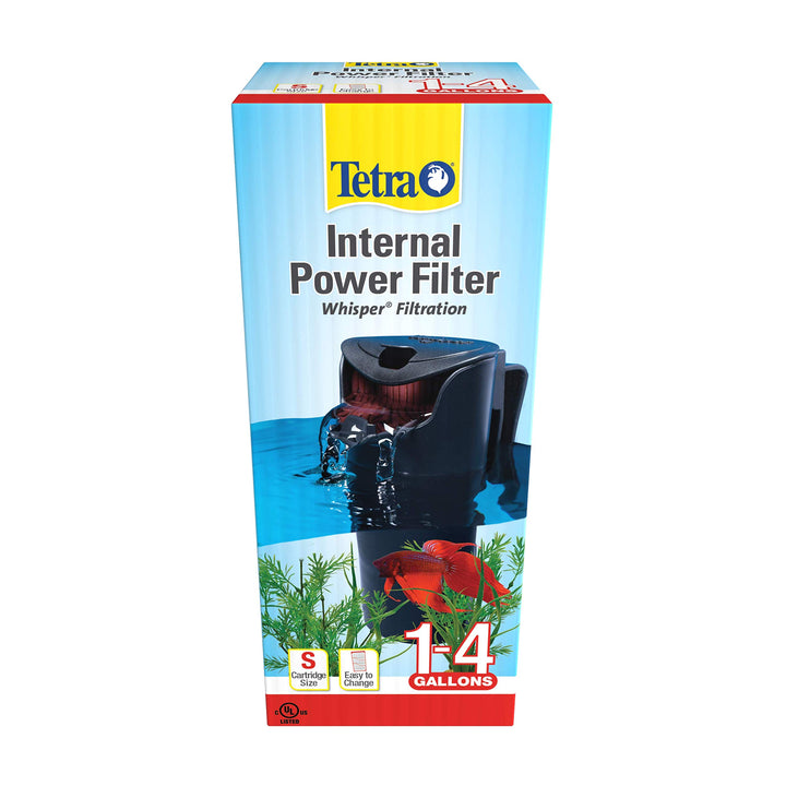 Whisper 4i Internal Power Filter, Filtration for Aquariums Between 1 and 4 Gallons