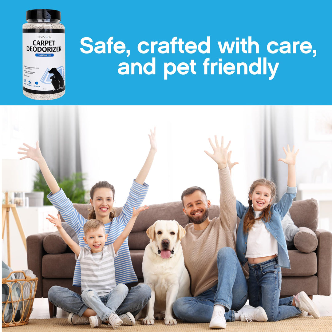 NonScents Carpet &amp; Rug Odor Eliminator - Safe &