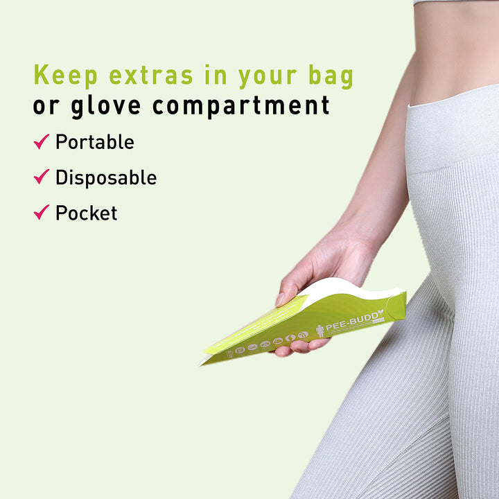 10 Funnels Disposable Female Urination Device for Women | Portable, Leak-proof Stand and Pee Funnels for Women, Girls| Public Toilets, Travel, Camping, Hiking and Outdoor Activities