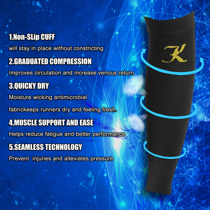 KEKING® Calf Compression Sleeves for Men &amp; Wome