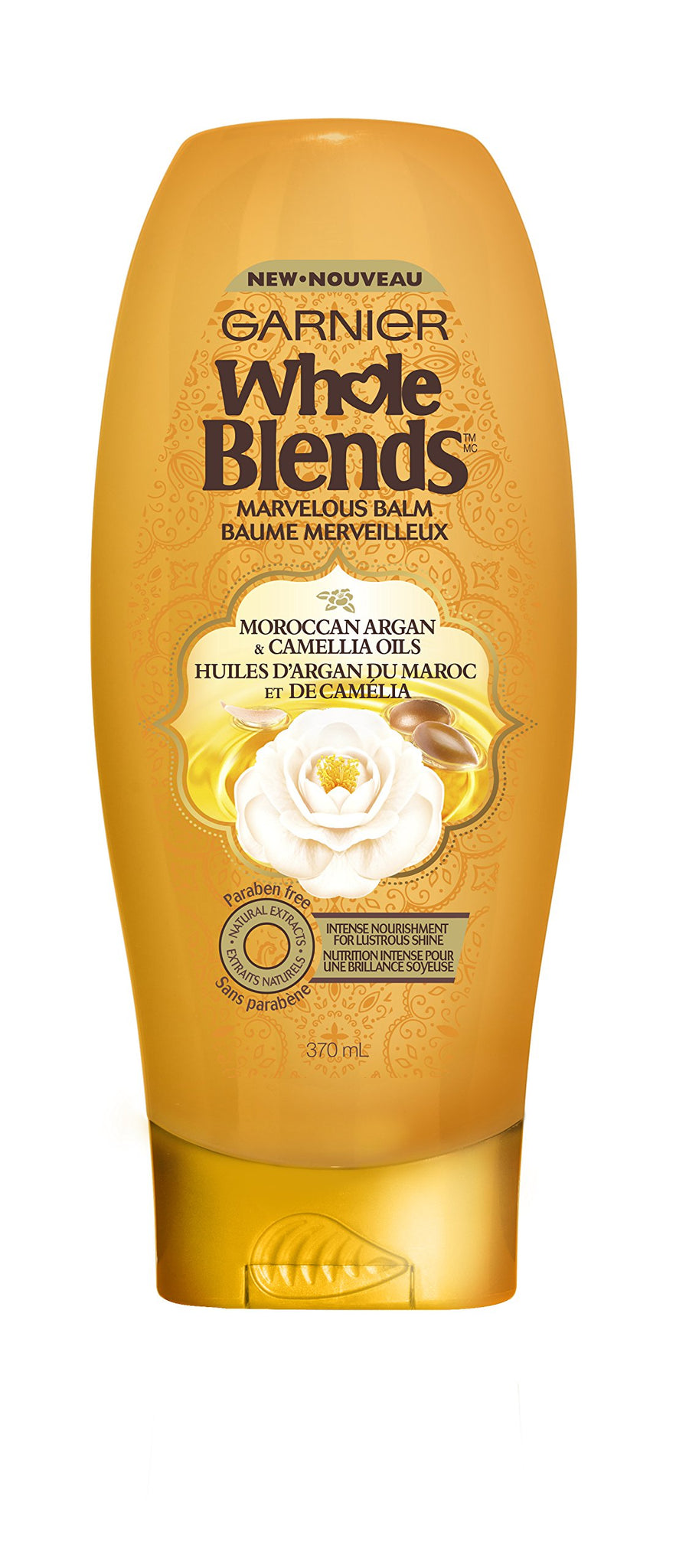 Whole Blends Illuminating Conditioner Moroccan Argan And Camellia Oils Extracts For Dull Hair , 12.5 Fl Oz, Pack Of 1