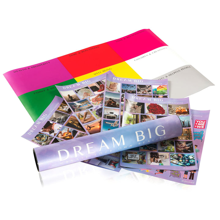 21 Zentury Vision Board Kit – Vision Board Supplies wit