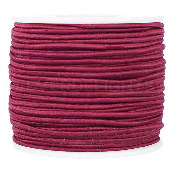 2mm (1/16) Elastic Cord - Plum - 125 Feet