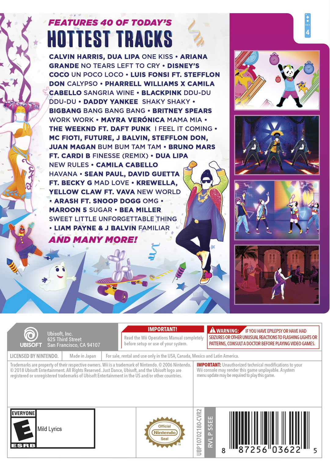 Just Dance 2019 - Wii Standard Edition