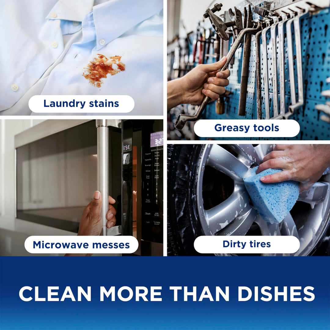 Dawn Dish Soap Platinum Dishwashing Liquid + Non-Scratc