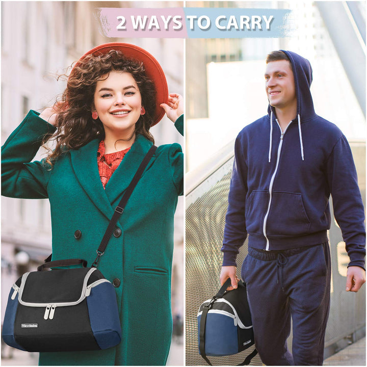 Tirrinia Insulated Lunch Box for Women Men, Leakproof T