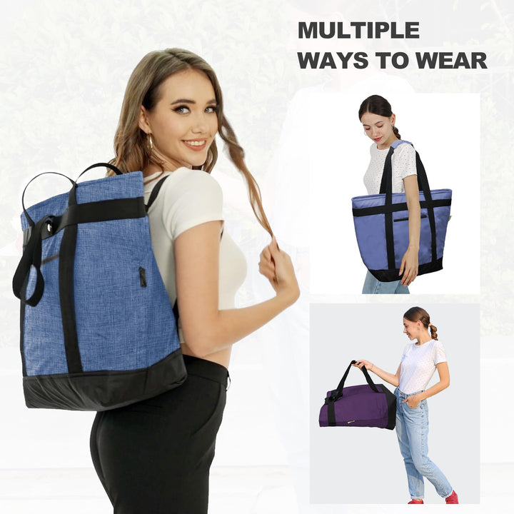 BeeGreen Large Insulated Cooler Bags for Picnic Grocery