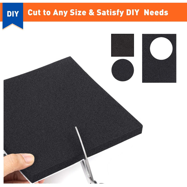 MAGZO 5Pcs Adhesive Foam Padding 1/8 in Thick X 12 in X