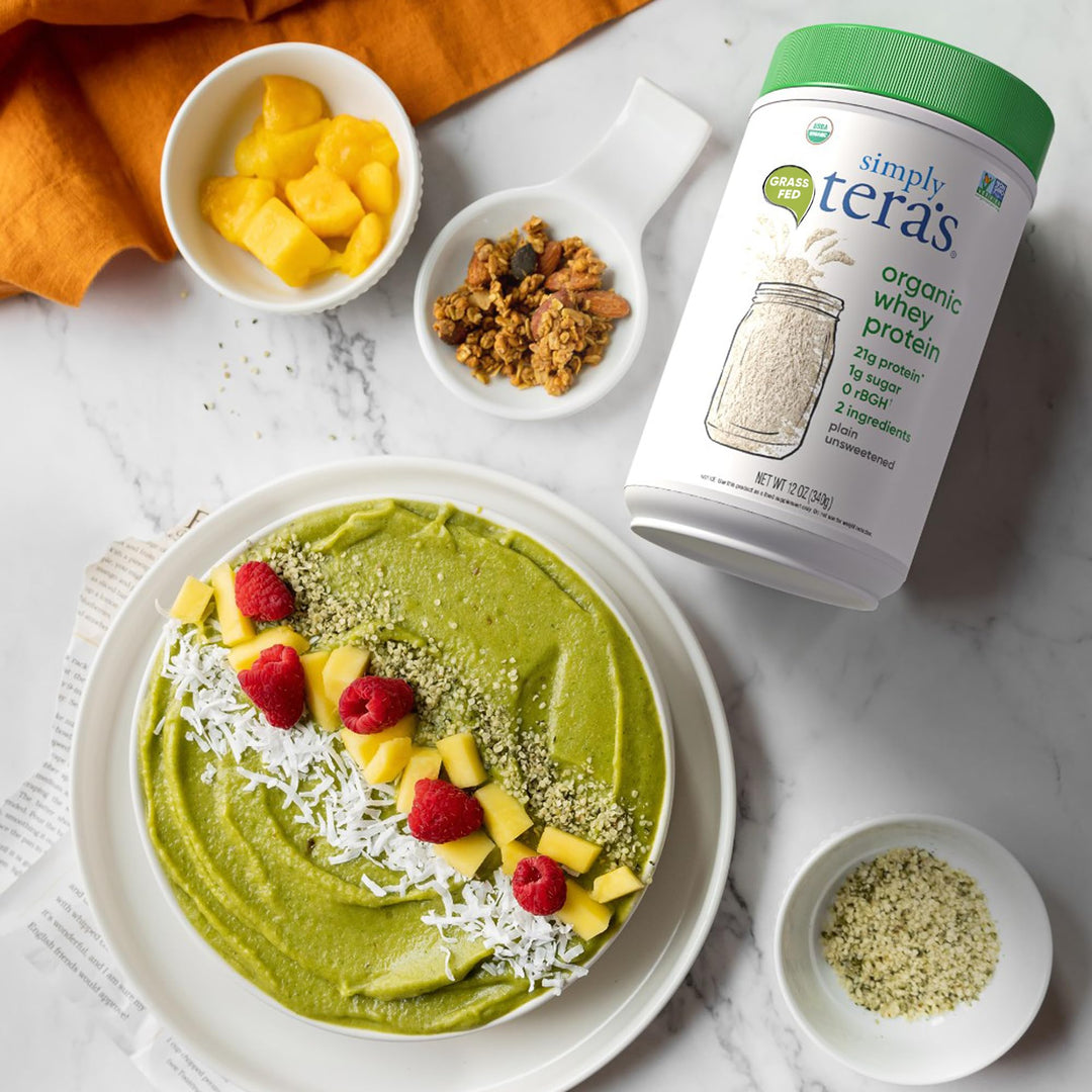 tera&#39;s Simply Organic whey Protein Powder, Plai