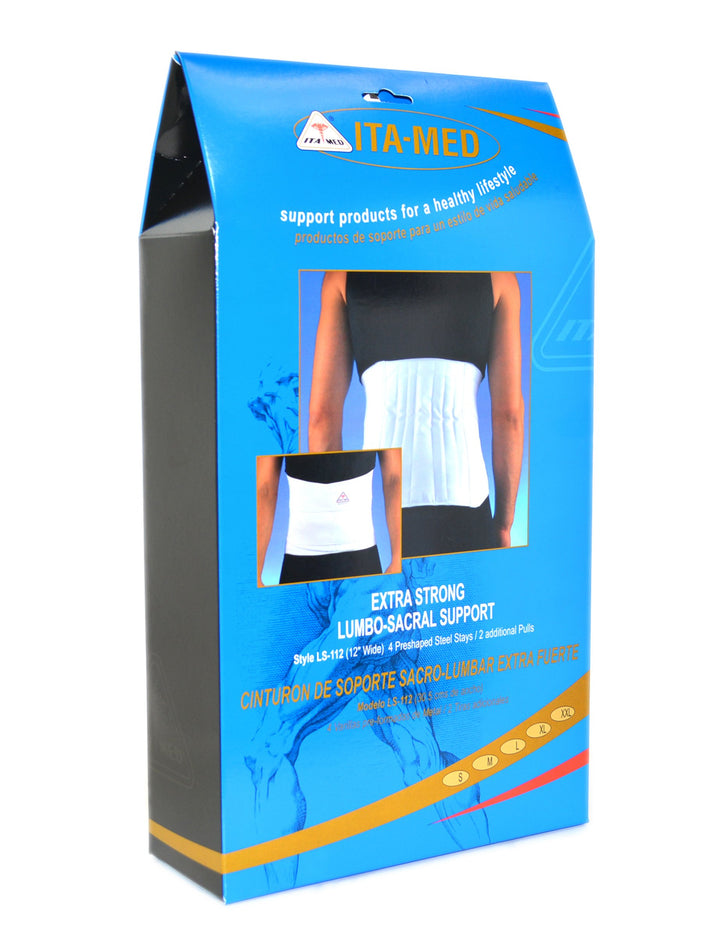 ITA-MED Extra-Strong Lumbo-Sacral Support Belt