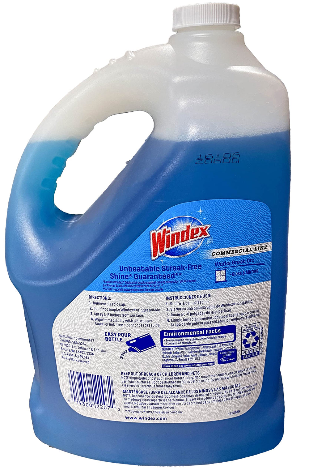 Windex Refill - 1 Gallon Bottle