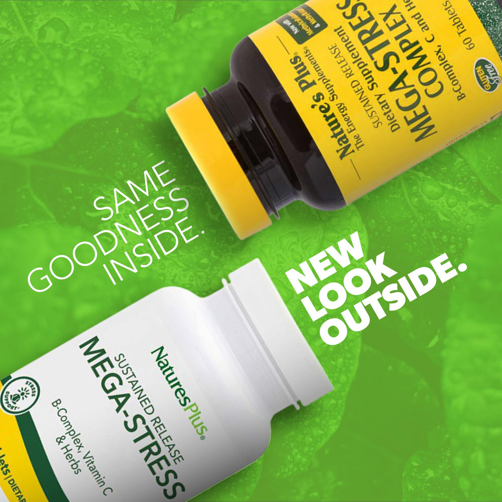 Natures Plus Mega-Complex, Sustained Release - 60 Veget