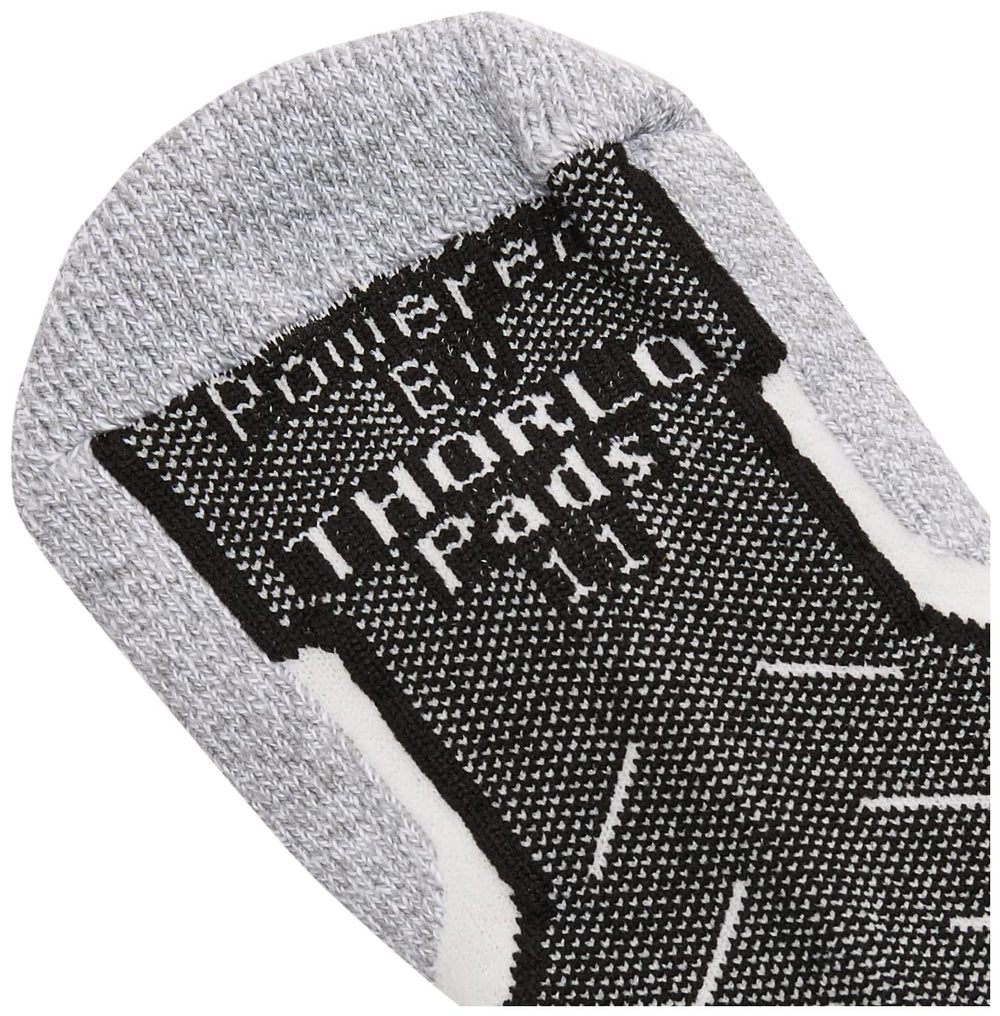 Experia Thin Padded Ankle Sock, 3Pack Black L
