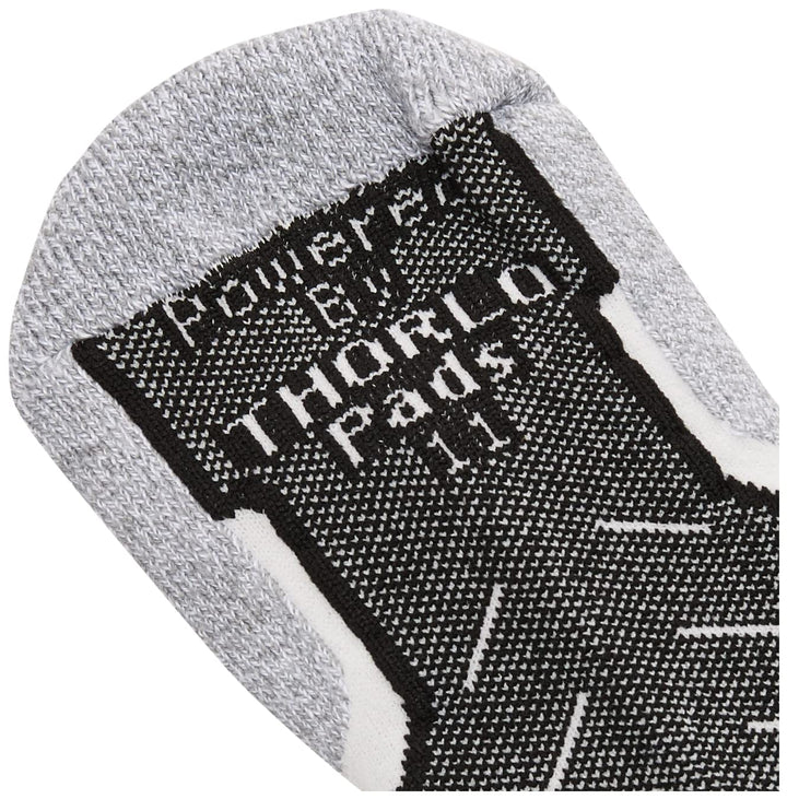 Experia Thin Padded Ankle Sock, 3Pack Black L