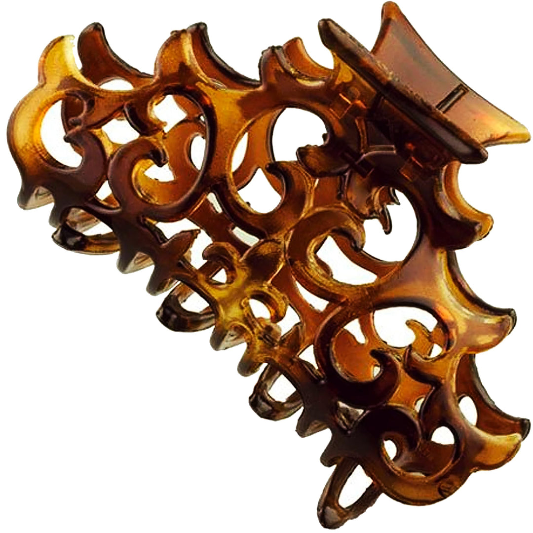 Camila Paris NV105 (3 1/2) French Hair Accessories for Women Claw Clamp Clip. No Pulling or Damage. Strong Hold/No Slip Grip and Durable Styling Girls Ornaments. Made in France