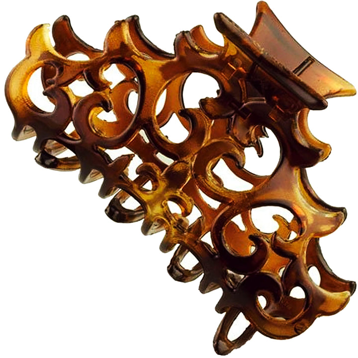 Camila Paris NV105 (3 1/2) French Hair Accessories for Women Claw Clamp Clip. No Pulling or Damage. Strong Hold/No Slip Grip and Durable Styling Girls Ornaments. Made in France