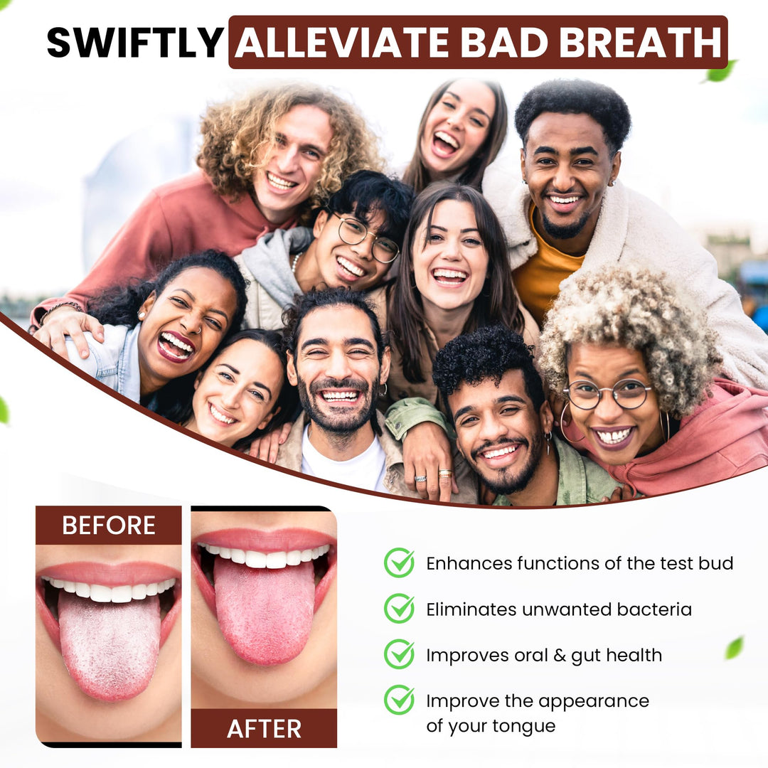 Tongue Scraper For Daily Oral Hygiene - Tongue Cleaner 