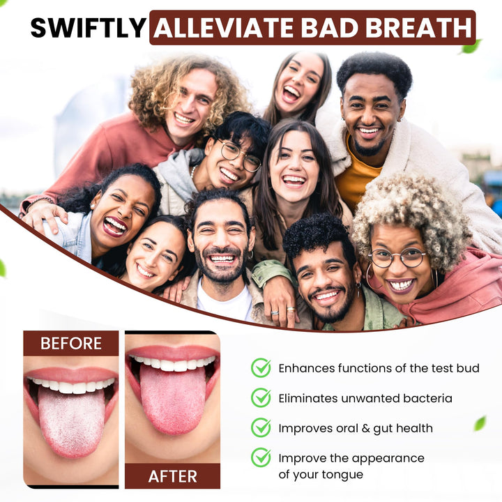 Tongue Scraper For Daily Oral Hygiene - Tongue Cleaner 