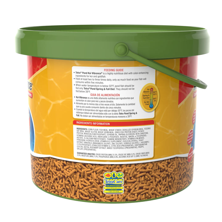 Pond Koi Vibrance, Soft Sticks, Easy to Digest Floating Pond Food, 3.31 lbs