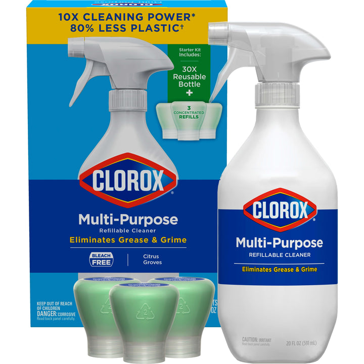 Clorox Multi-Purpose Spray Starter Kit 3x1.125fo, House