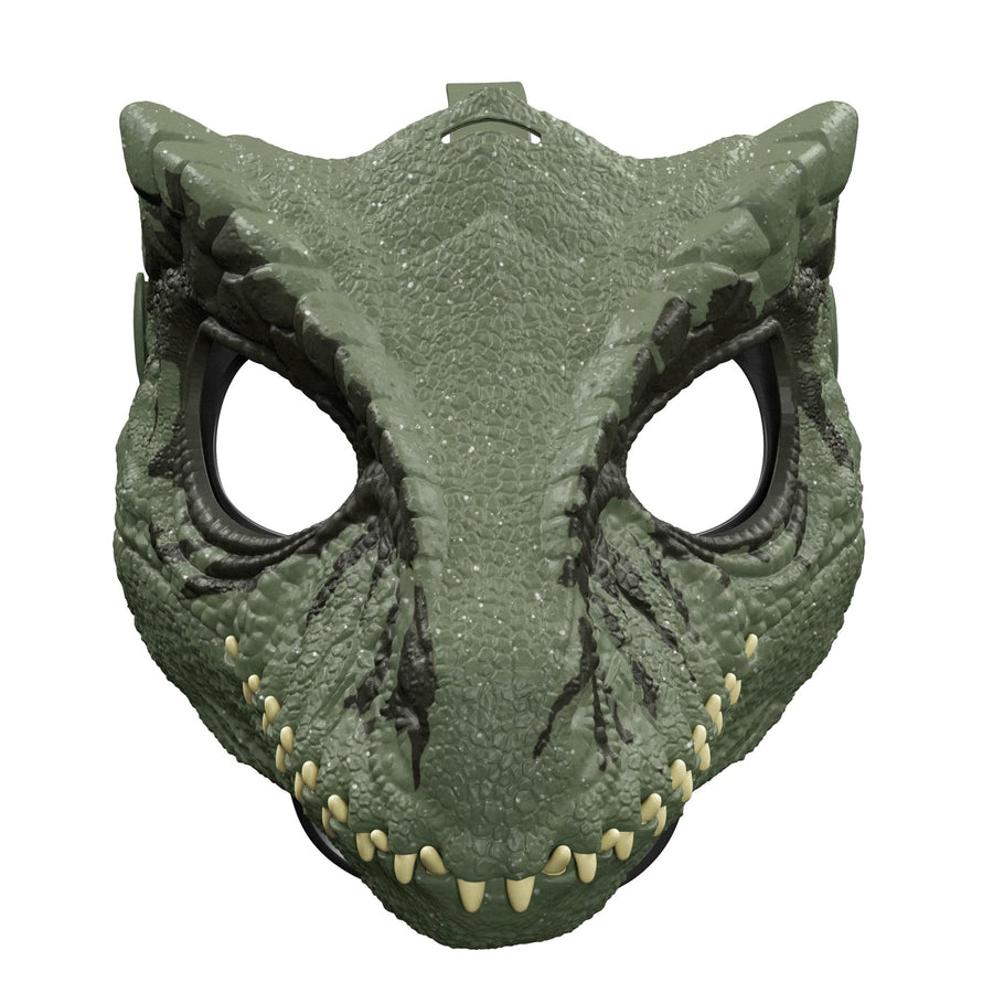 Jurassic World Dominion Dinosaur Mask, Giganotosaurus Dino Role-Play Toy & Costume Accessory with Opening Jaw & Movie-Inspired Design