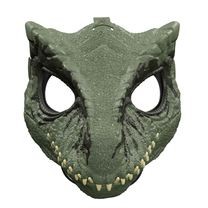 Jurassic World Dominion Dinosaur Mask, Giganotosaurus Dino Role-Play Toy &amp; Costume Accessory with Opening Jaw &amp; Movie-Inspired Design