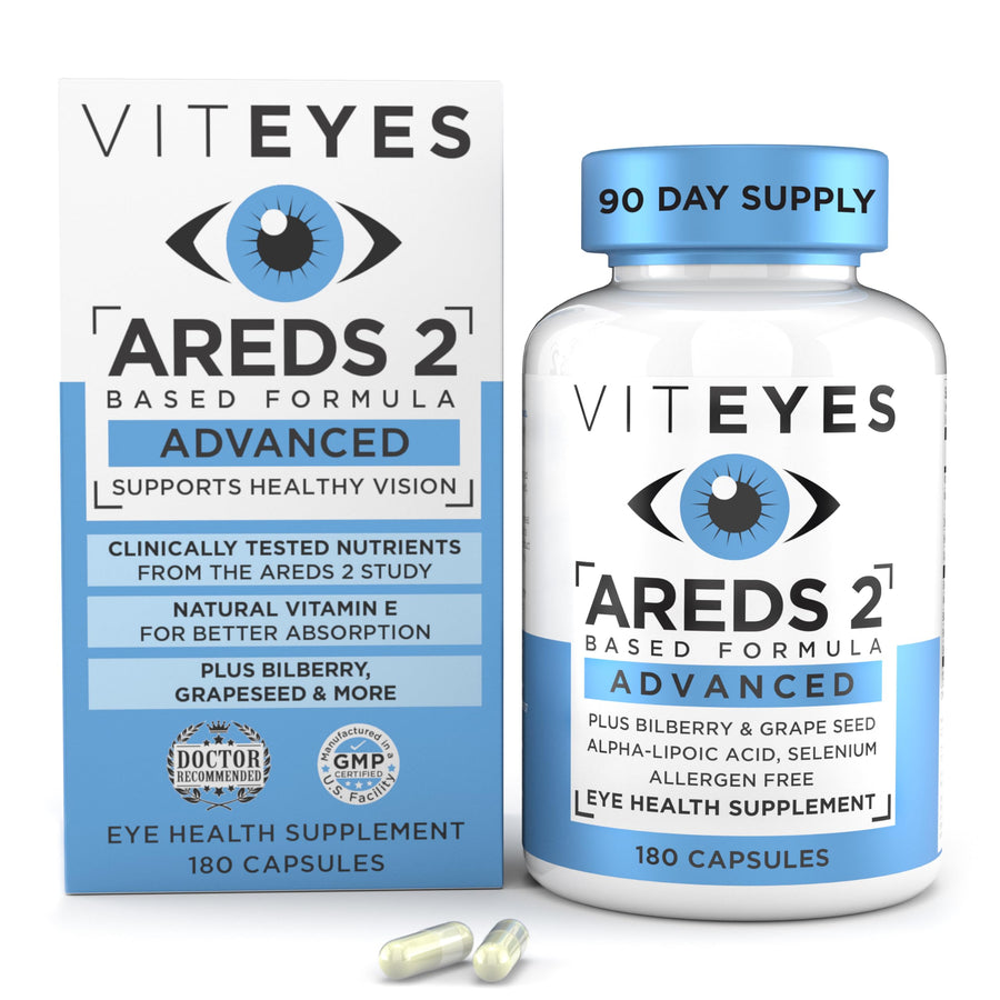 Viteyes AREDS 2 Advanced Eye Vitamins, Macular Support 