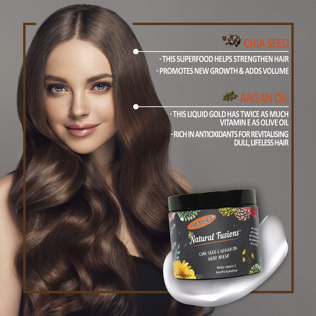 Palmer&#39;s Natural Fusions Chia Argan Hair Mask, 270 g