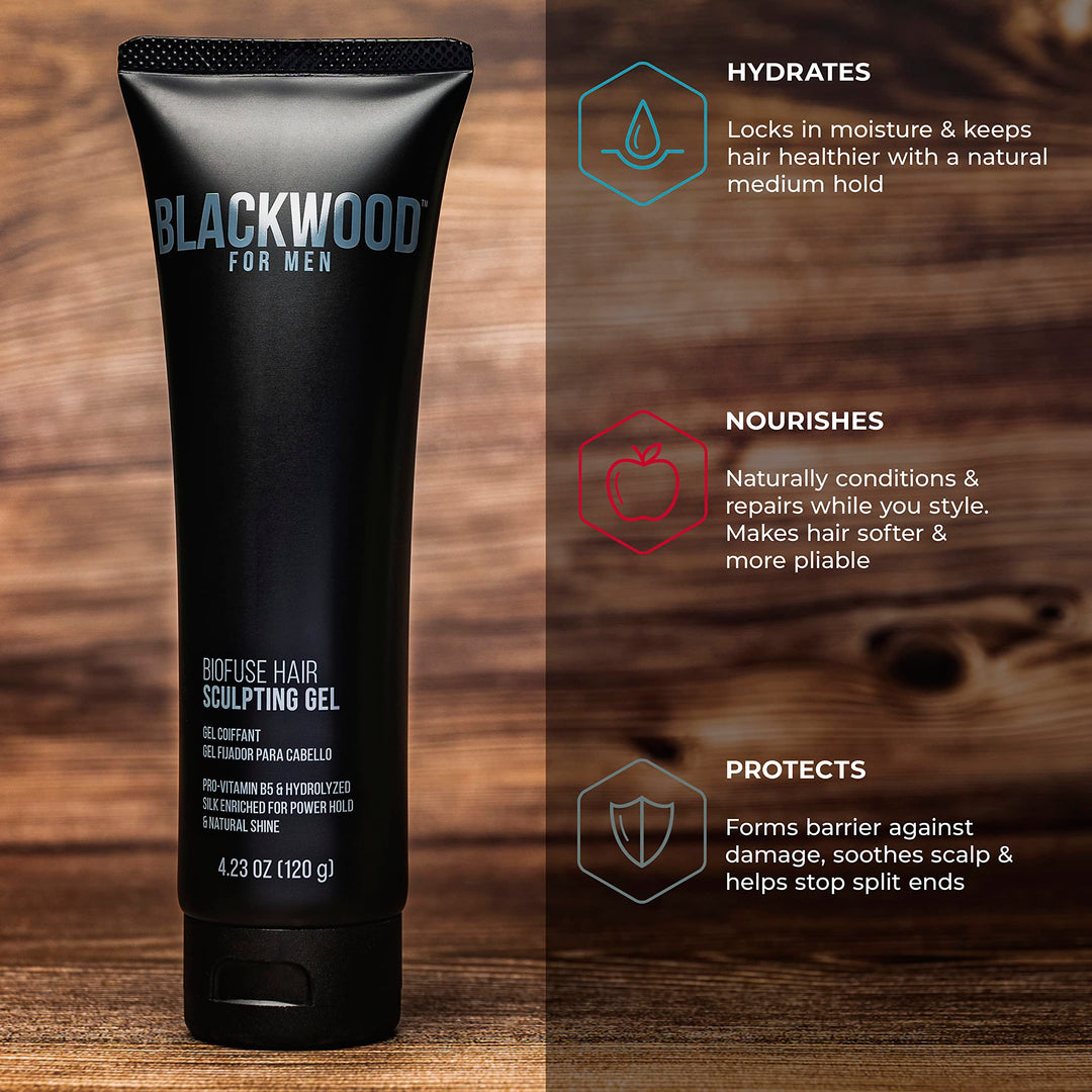 4.23 Fluid Ounce: Biofuse Hair Sculpting Gel Tube, 4.23 Fluid Ounce