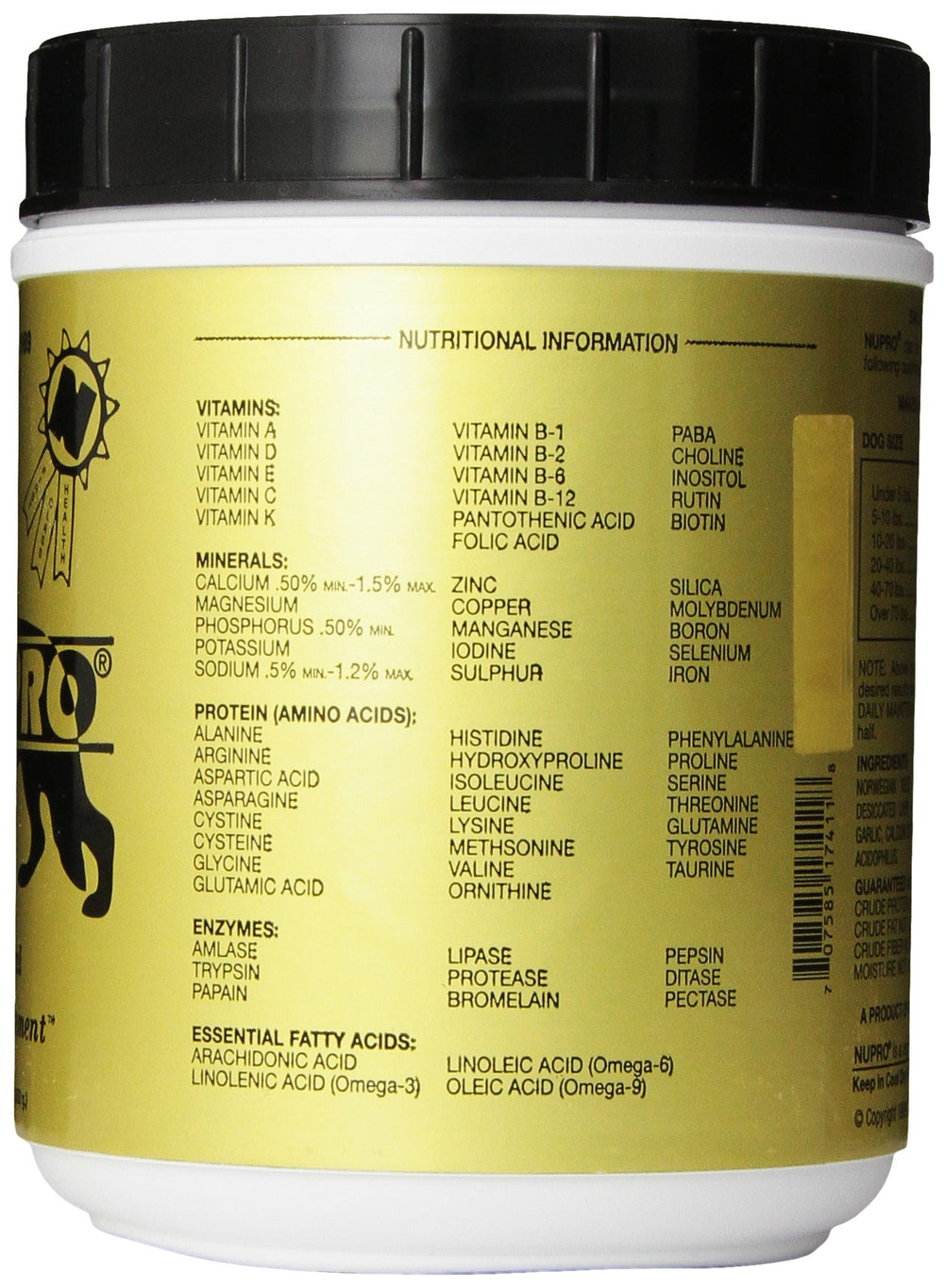 All Natural Dog Supplement (30 oz)