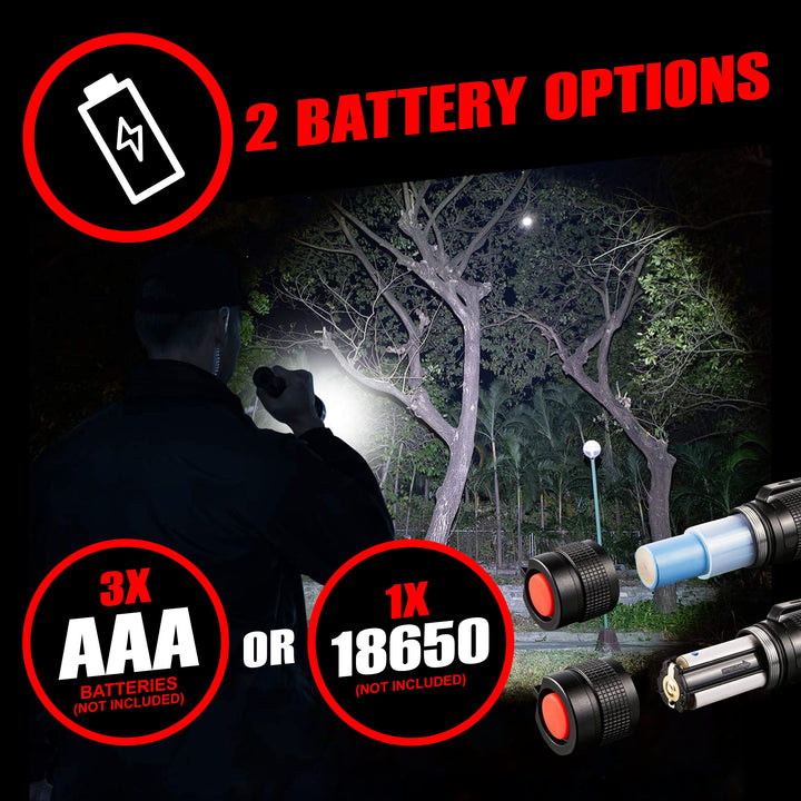 GearLight LED Tactical Flashlights High Lumens - Mini F