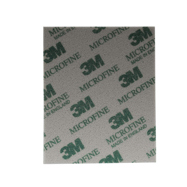 3M Softback Sanding Sponge Aluminum Oxide Abrasive Pad 4-1/2 Inch x 5-1/2 Inch, Microfine 1200-1500 Grit (Set of 2)