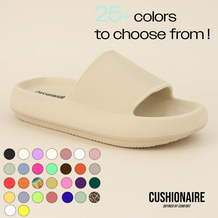 Women&#39;s Feather Cloud Recovery Slide Sandals with +Comfort, Blush 7