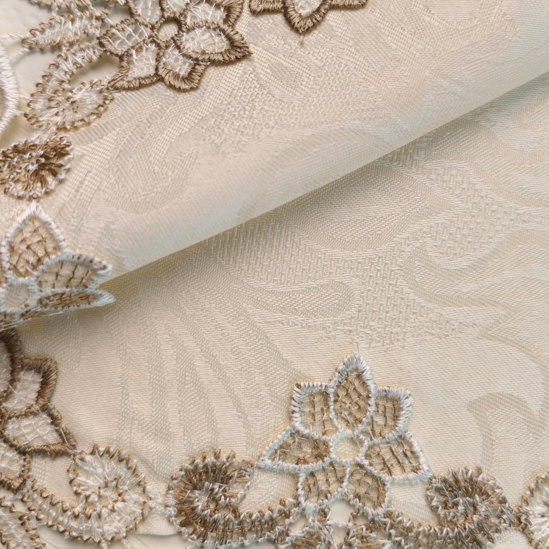 COMFEELING Bedside Tablecloth Lace Doilies for Side Tab