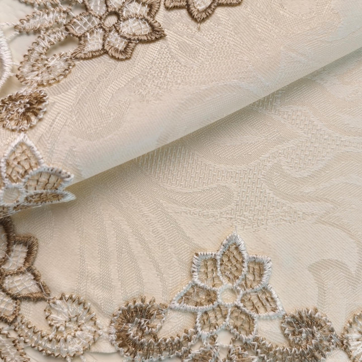 COMFEELING Bedside Tablecloth Lace Doilies for Side Tab
