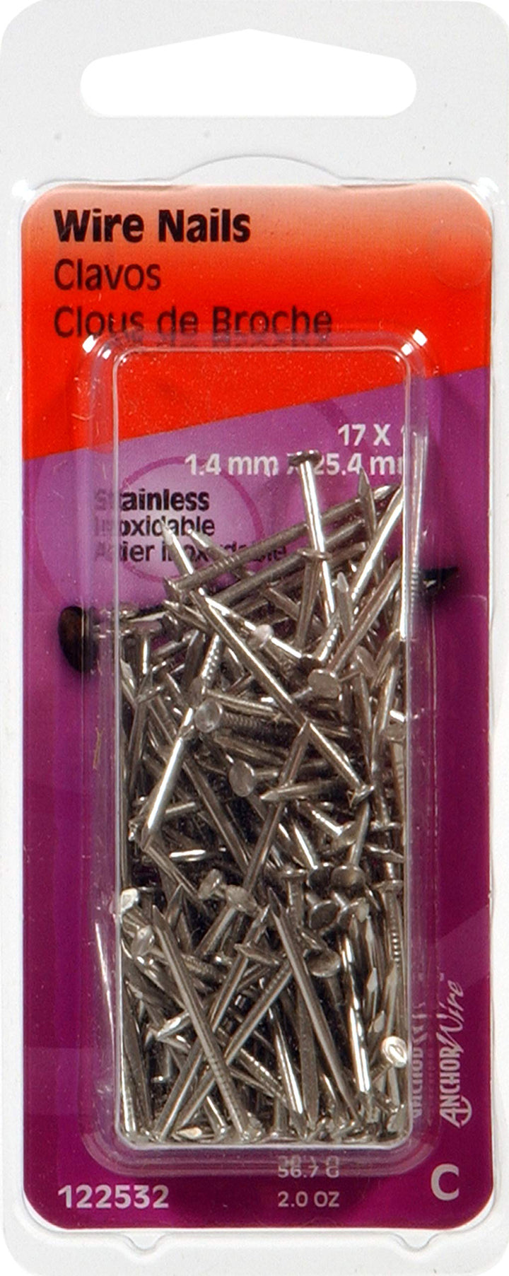 The Hillman Group 122532 Stainless Steel Wire Nail