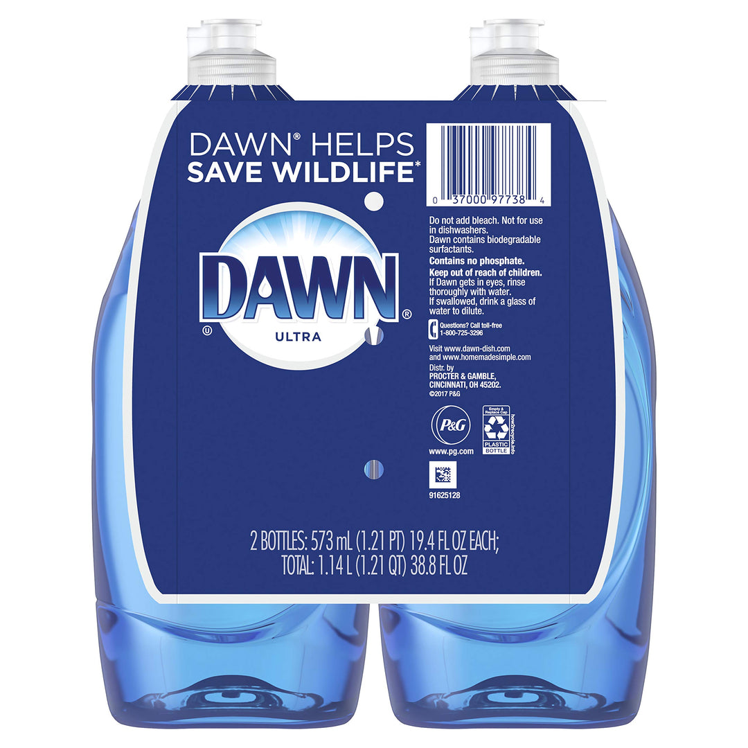 Dawn Ultra Dishwashing Liquid Dish Soap, Original Scent