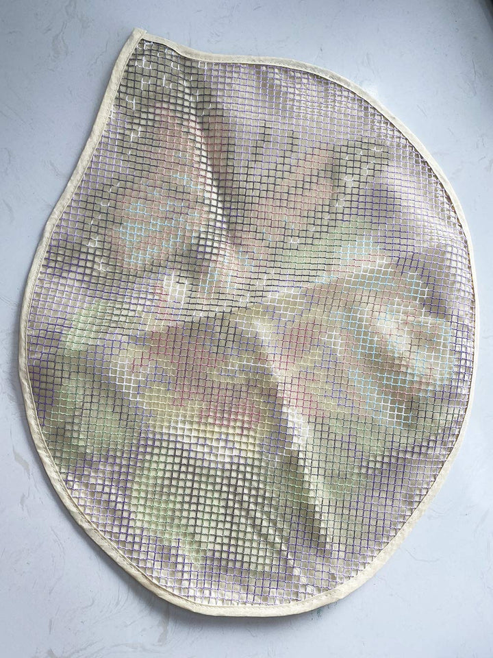 Latch Hook Rug Kit Floral Butterfly 20.4X20.4 in