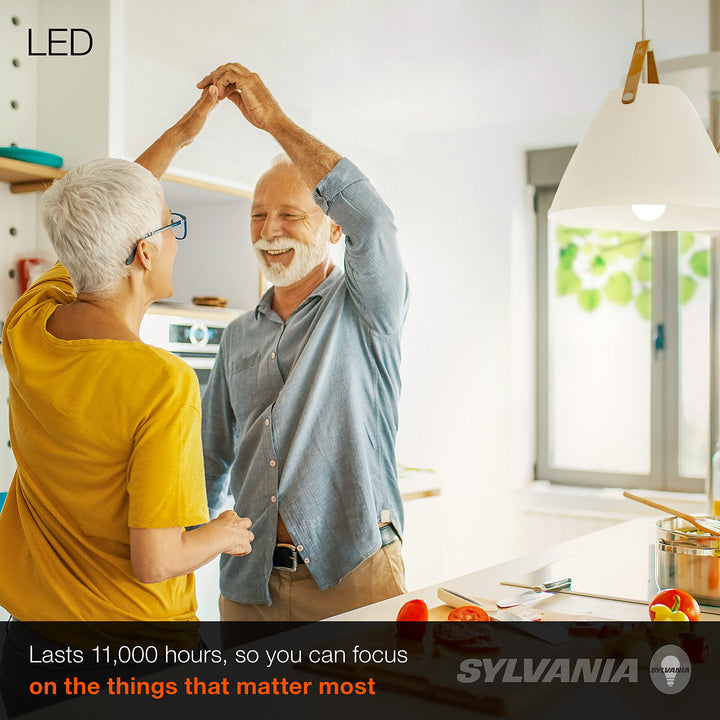 SYLVANIA LED A19 Light Bulb, 60W Equivalent Efficient 8