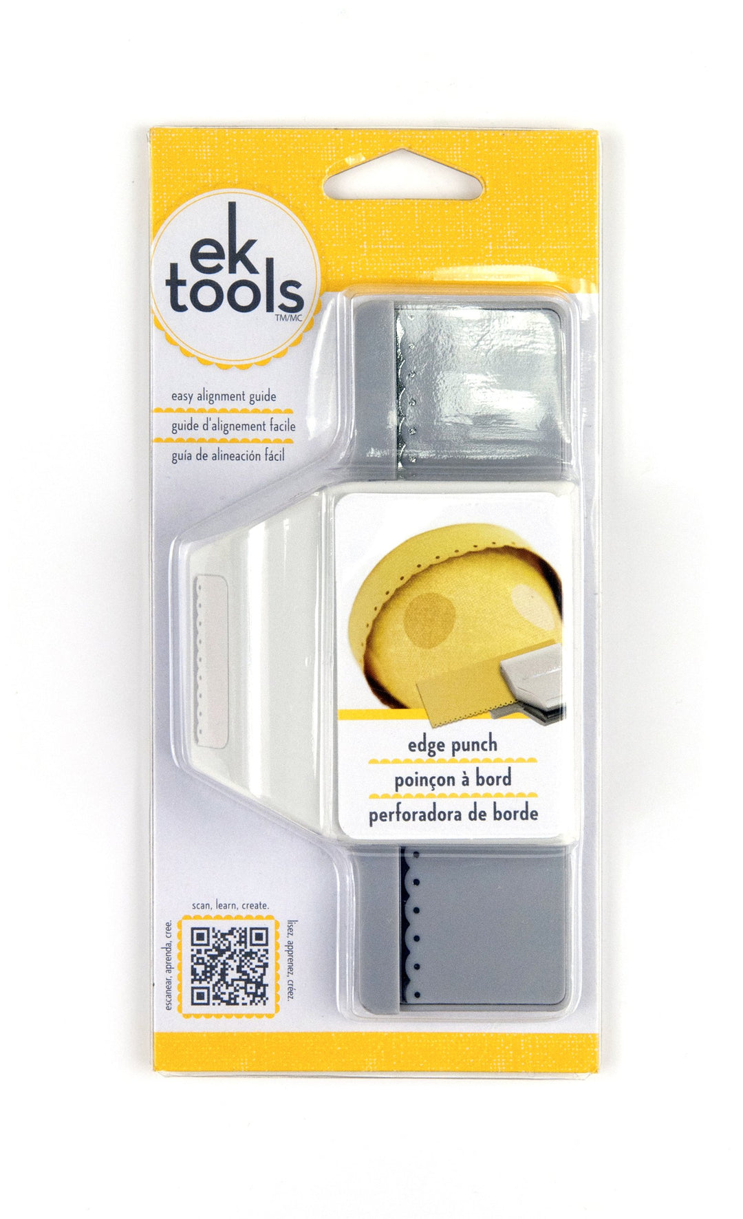 EK tools Edge Dotted Scallop Punch, New Package