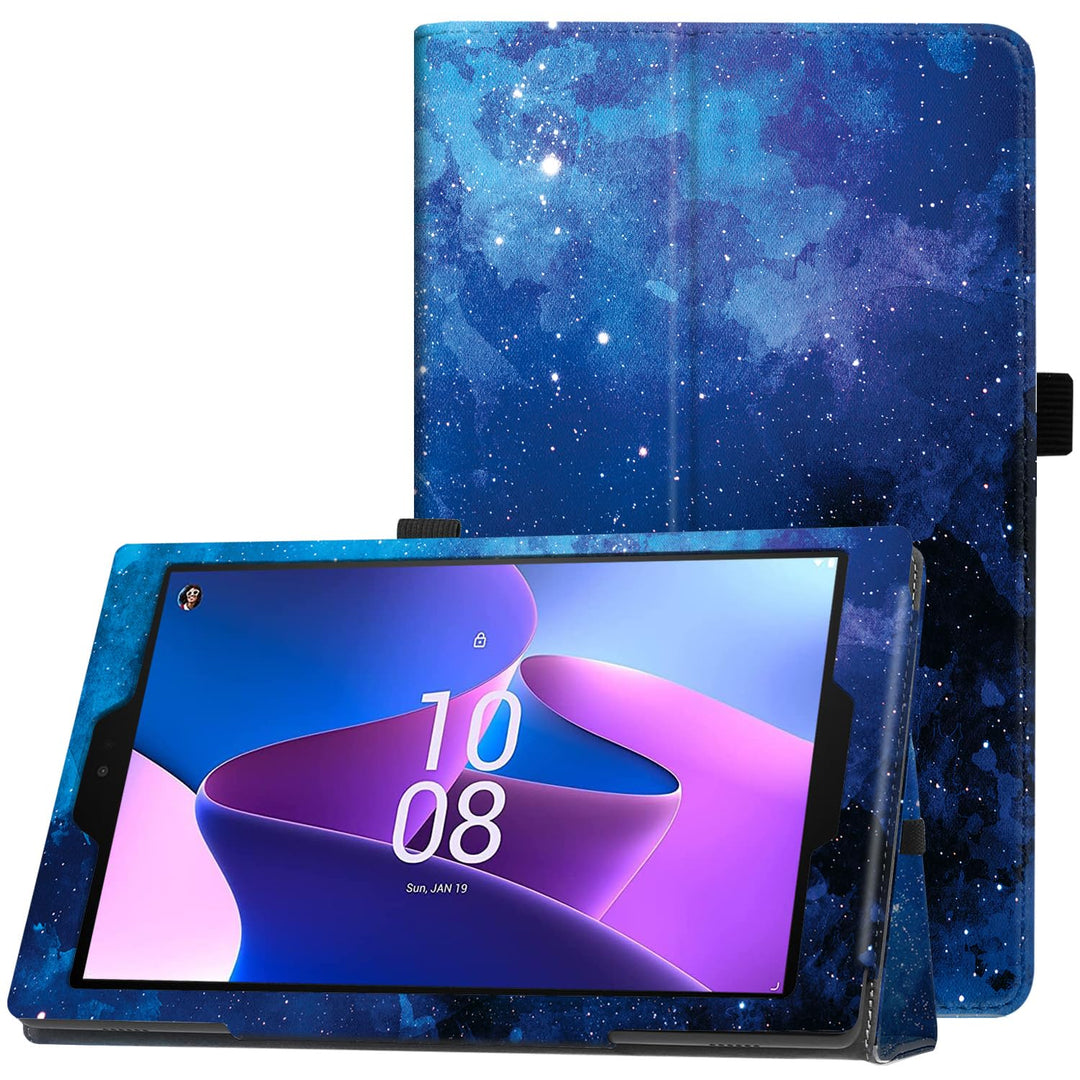Folio Case Cover for 10.1 Fire HD 10 Tablet (Previous 9th / 7th / 5th Generation, 2019/2017 /2015 Release) (BlueSky)