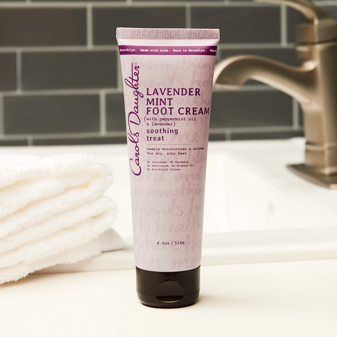 Carol&#39;s Daughter Carols daughter lavender mint foot cream 4 oz, 6.1 Ounce