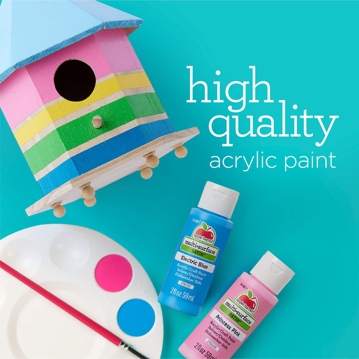 Multi Surface Acrylic Paint, 2 oz, Candy Apple 2 Fl Oz