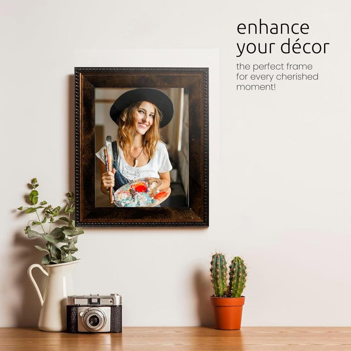 PH43835-5 Traditional Picture-Frames, 8 by 10-Inch, Bronze