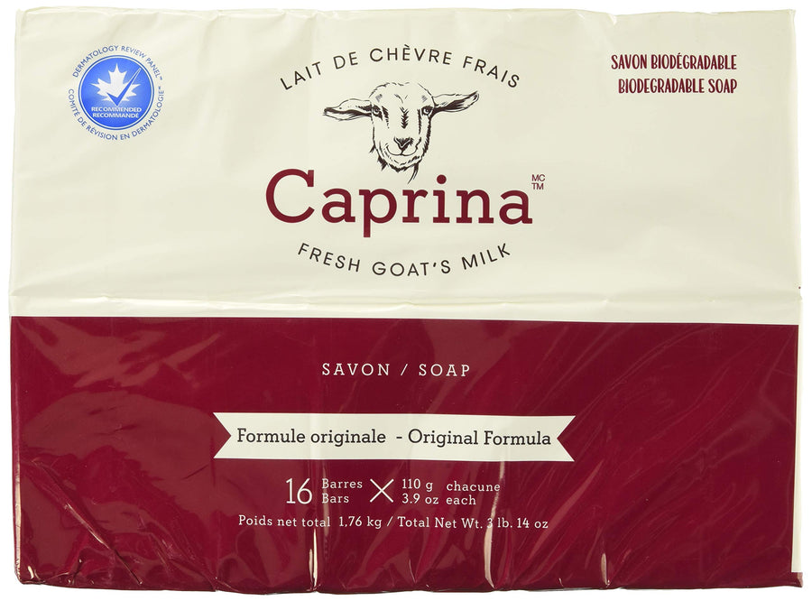 Canus Original Formula Fresh Goat's Milk Soap, 16 bars