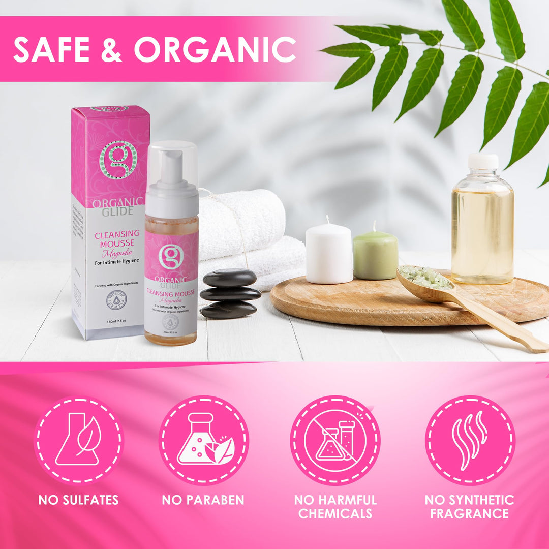Organic Glide Probiotic Natural Feminine Intimate Body 